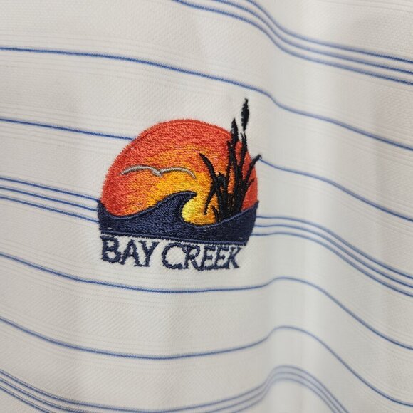 Nike Golf Fit Dry Bay Creek Polo Collar Shirt. Size large - Picture 3 of 8